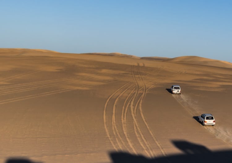 Taking a sand safari is one of the best of Egypt's tourist attractions