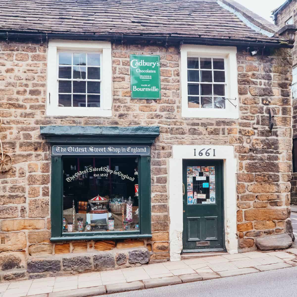 The Oldest Sweet Shop in England at Pateley Bridhe in Yorkshire